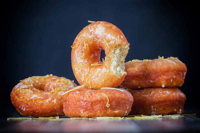 Uma receita básica de donut – possibilidades infinitas