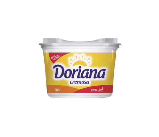 Margarina cremosa com sal Doriana 500g